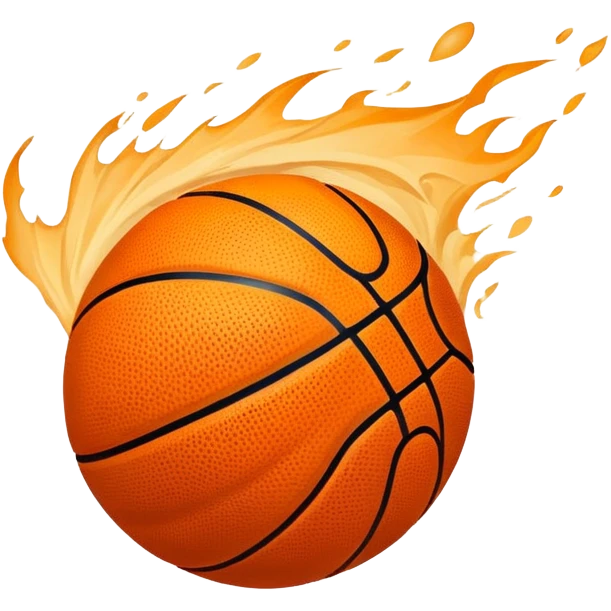Dunking basketball emoji