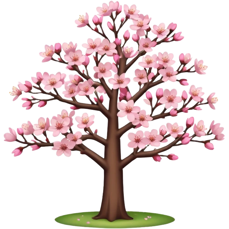 cherry blossom tree emoji