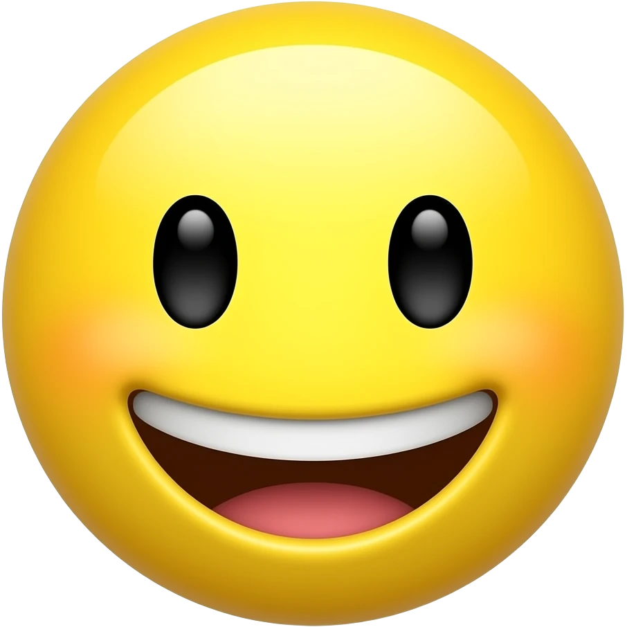 Laughing yellow face emoji emoji