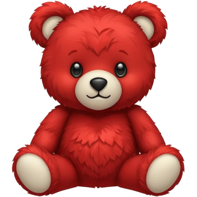 red teddy  emoji