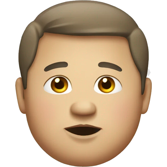 Fat person  emoji