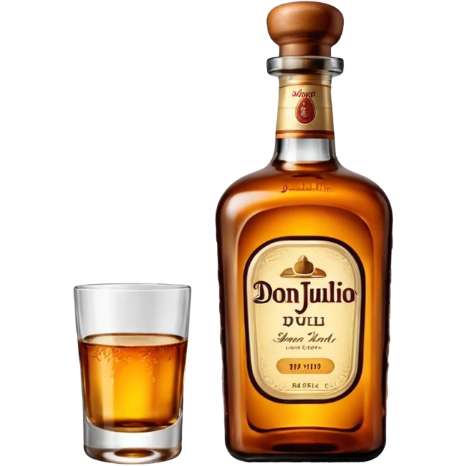 Don Julio bottle emoji