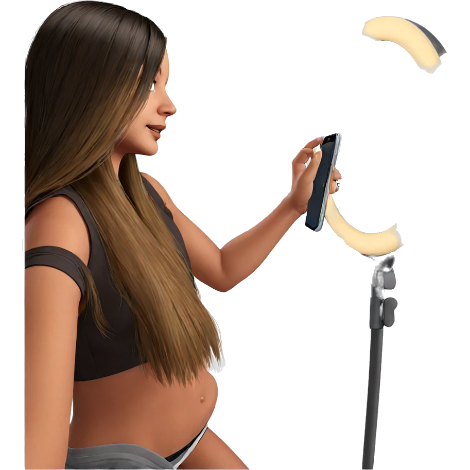 realistic portrait of girl emoji