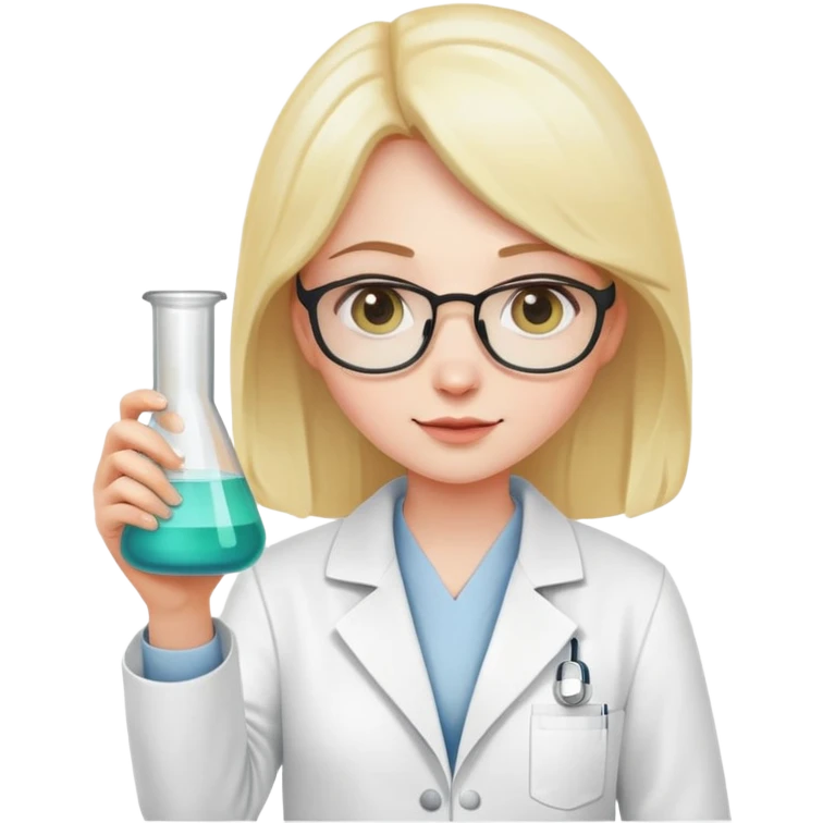 Chemistry aesthetic girl emoji