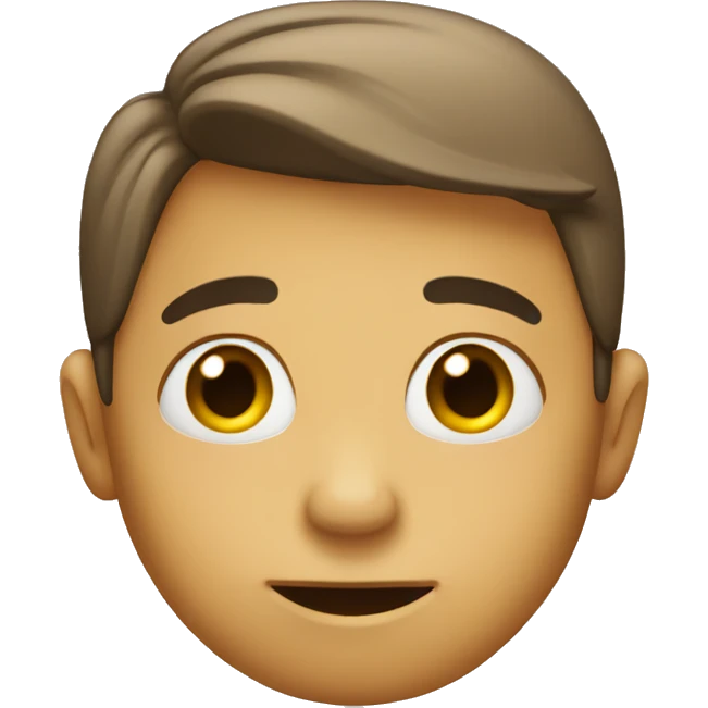 Shy face emoji