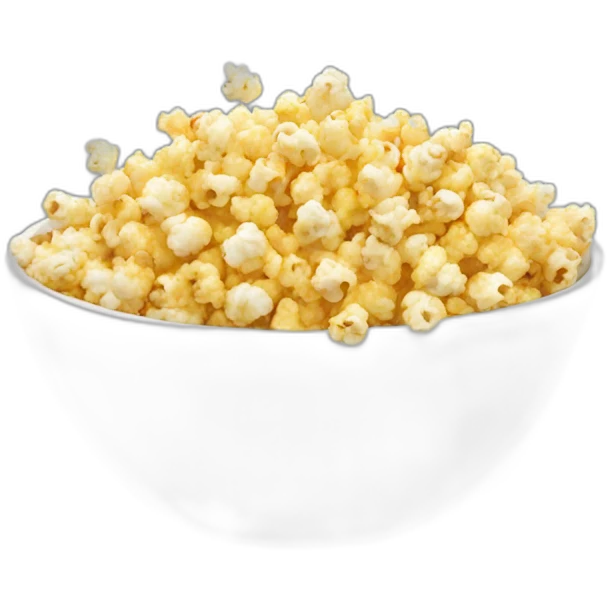Popcorn jet d'eau emoji