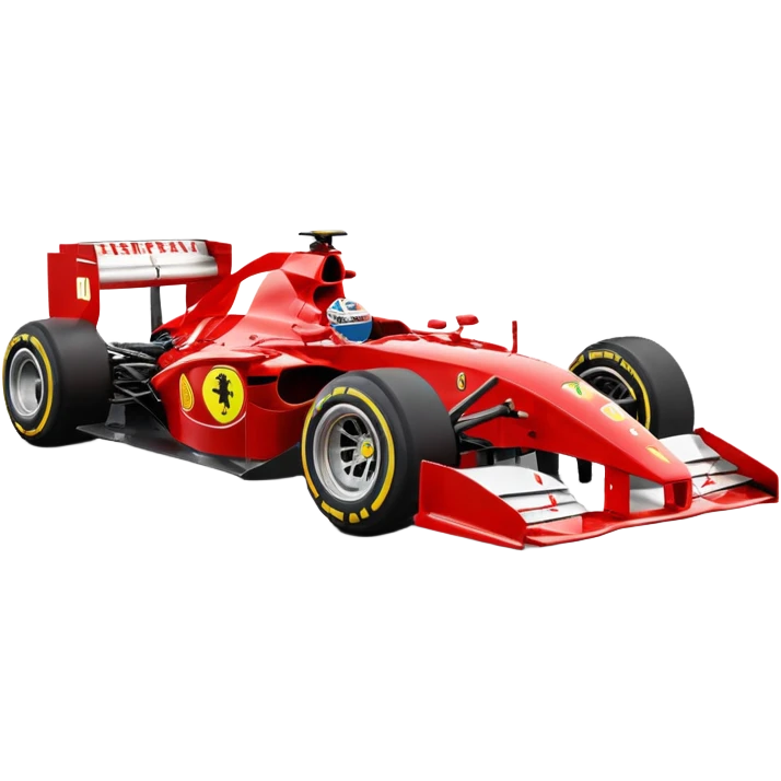 F1 ferrari  lateral 44 number emoji