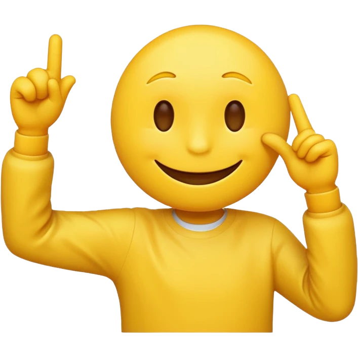 A dabbing emoji emoji