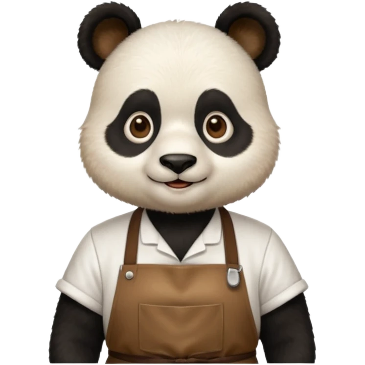 barista panda emoji