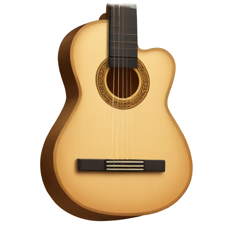 Classical guitar emoji