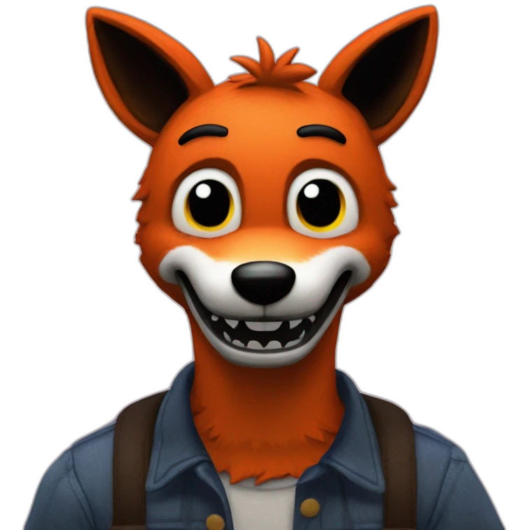Foxy in five night at freddy's emoji