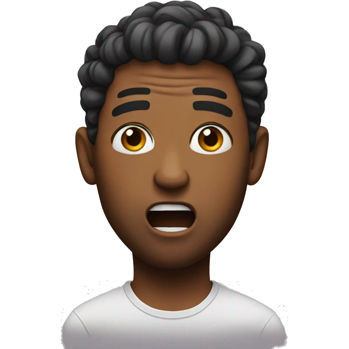Shock in love emoji