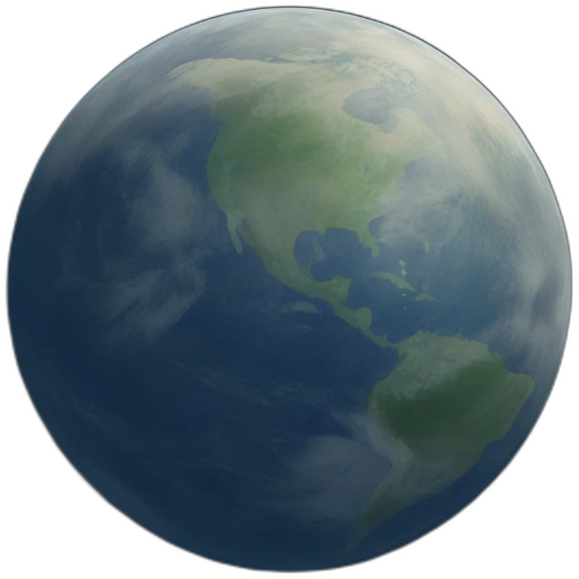 the earth around the moon emoji