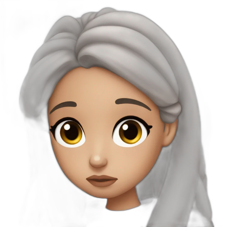 sad ariana grande emoji