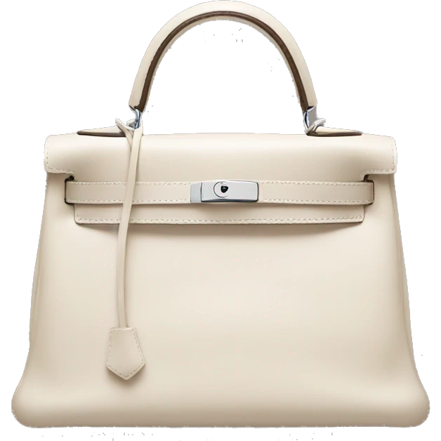 Hermes Kelly milk color emoji