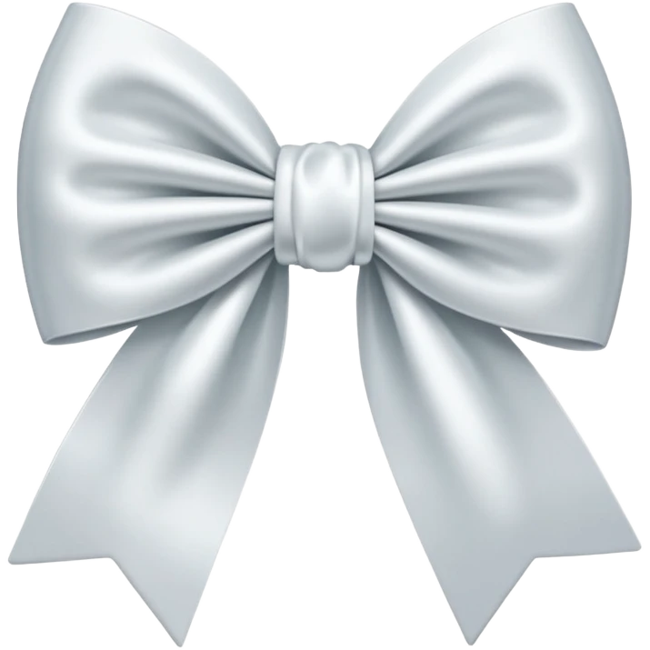 white bow  emoji