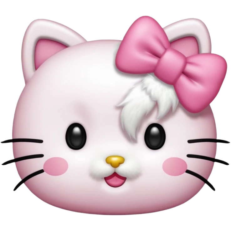 hello kitty kiss emoji