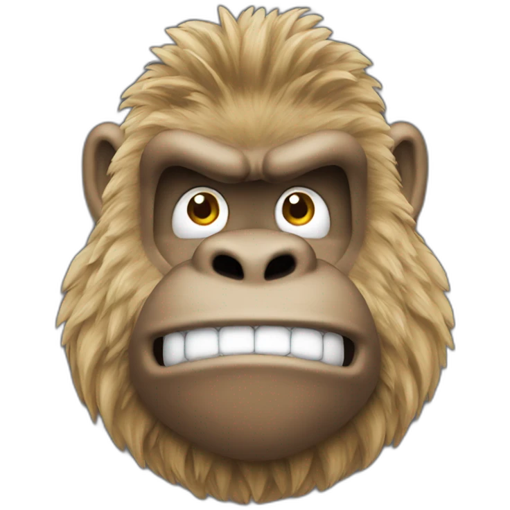 Mario sur un gorille emoji