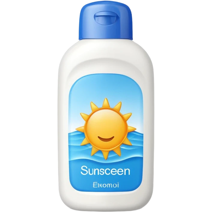 sunscreen emoji