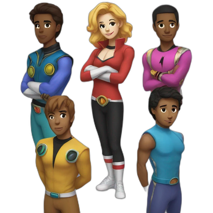power rangers scooby gang emoji