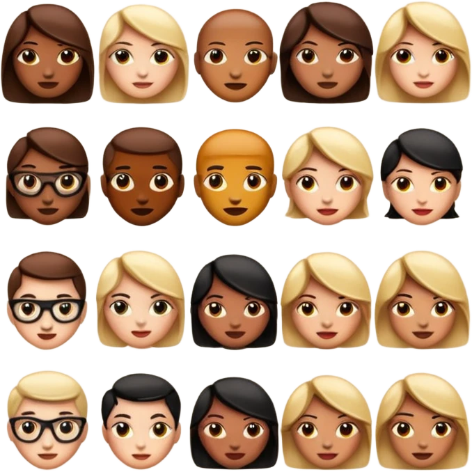 Baddie type of emojis emoji