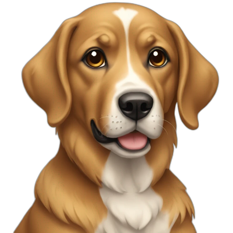 Chien emoji