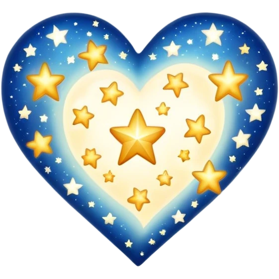 starry heart emoji