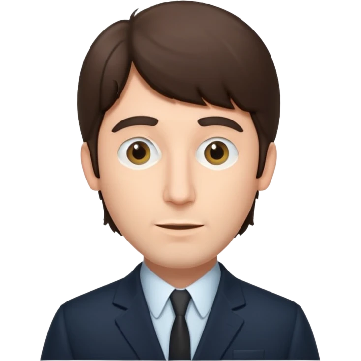 The Beatles member emoji