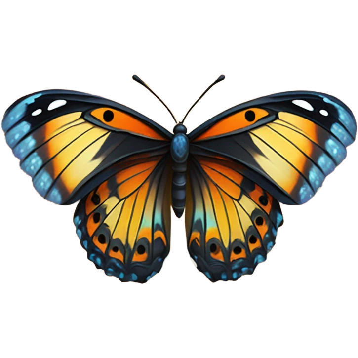 Wings of a butterfly  emoji