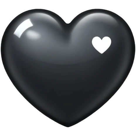black wednesday heart emoji