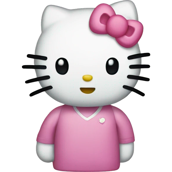 Hello kitty emoji