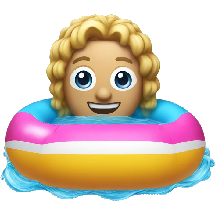 Pool float emoji