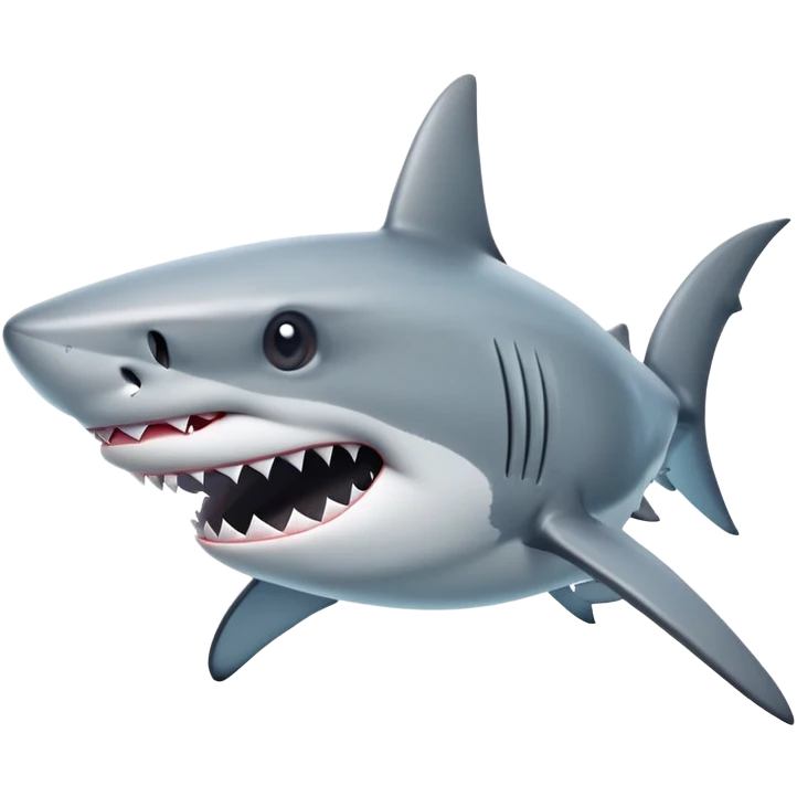 Sneaky shark  emoji