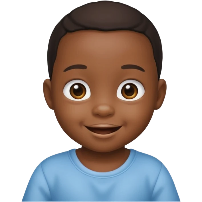black baby emoji