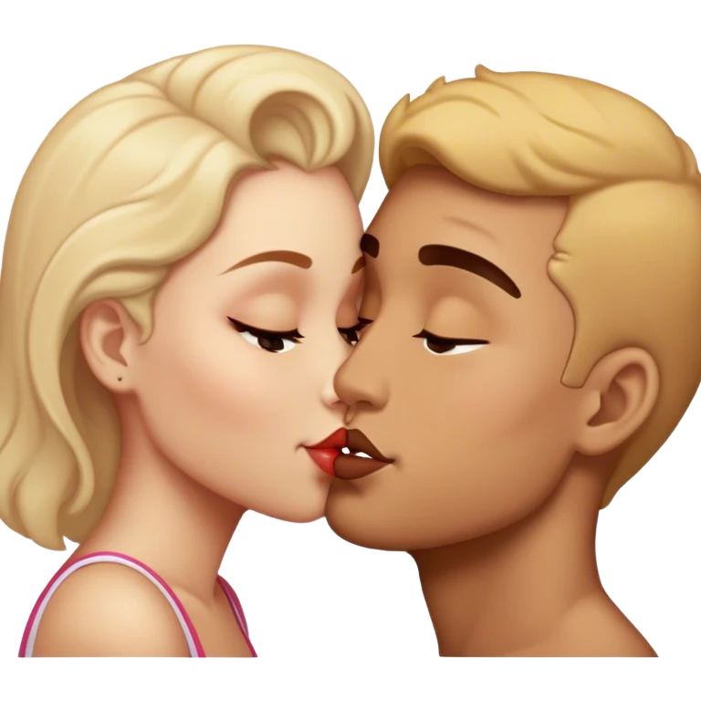 two people kissing  emoji