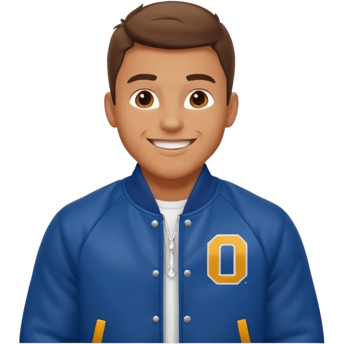 the classic bold jock emoji