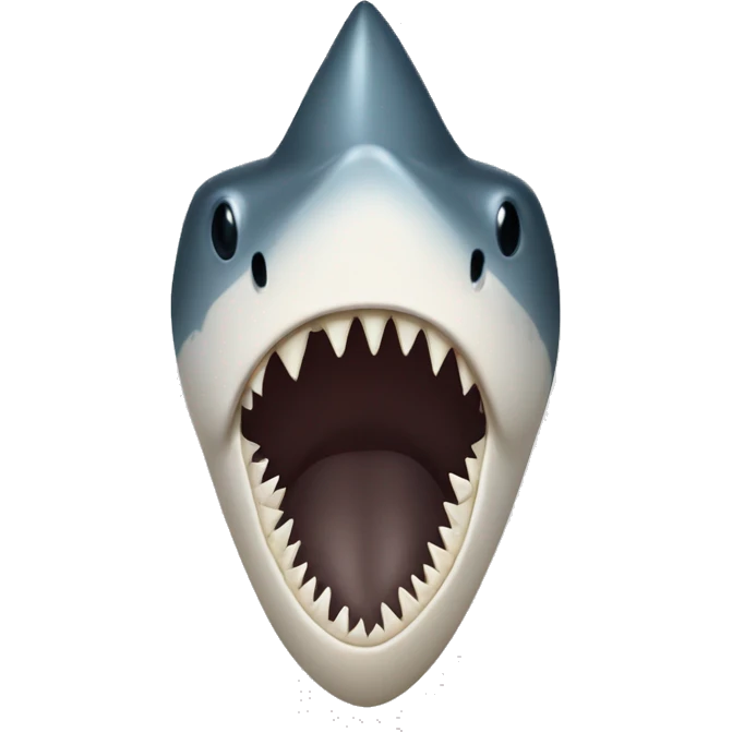 shark tooth emoji