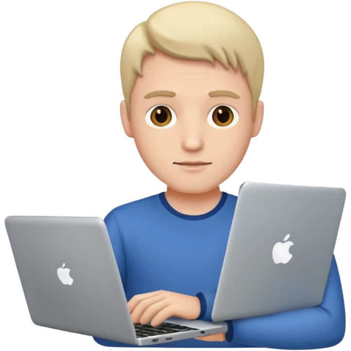 man wiith laptop emoji