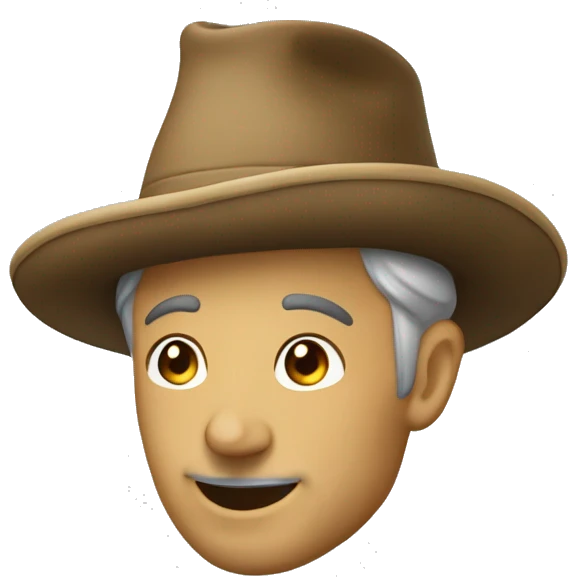 Chapeau des malhonnête  emoji