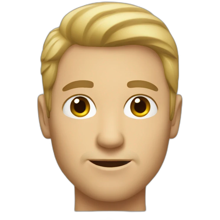 Caucasian man emoji