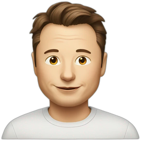 Cat like Elon musk emoji