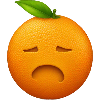 orange emoji