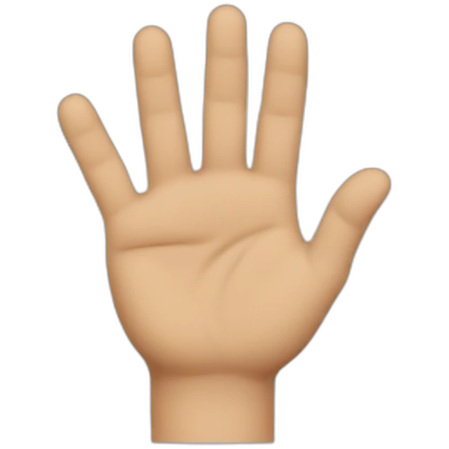 Jul hand sign emoji