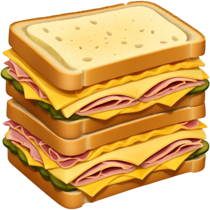 cuban sandwich cut in half emoji