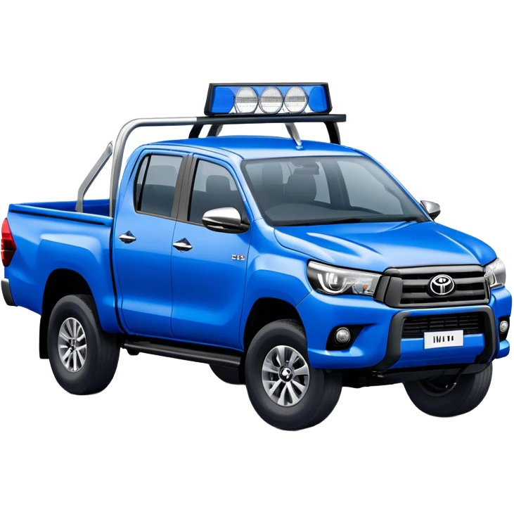 Toyota Hilux - Toyota (Model Year: 2021) (Iconic colour: Blue) emoji