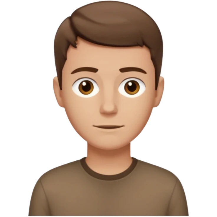 Neil Fanning with brown shirt emoji