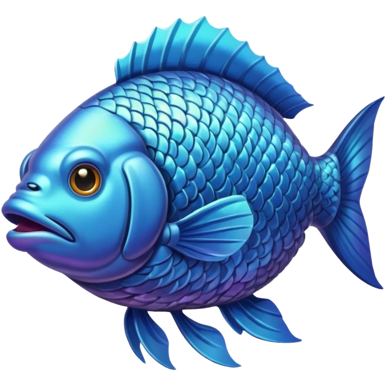 Big buff fish  emoji