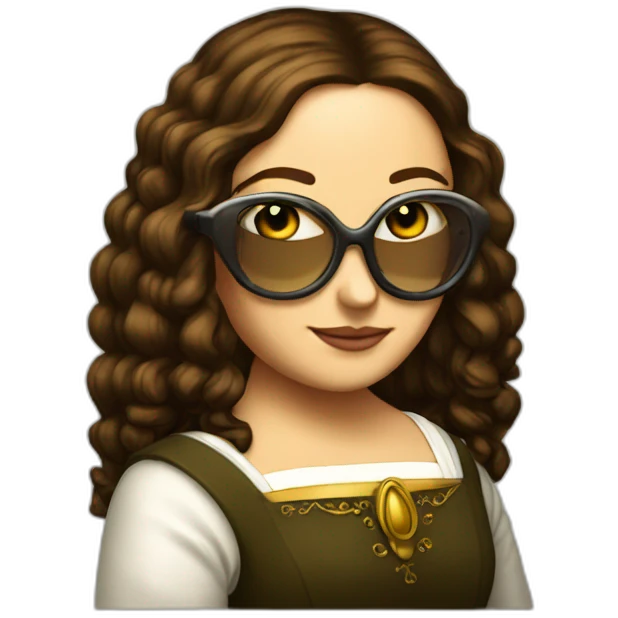 monalisa DE OCULOS emoji