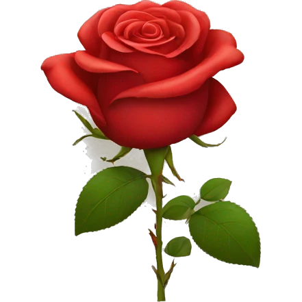 Red Rose emoji