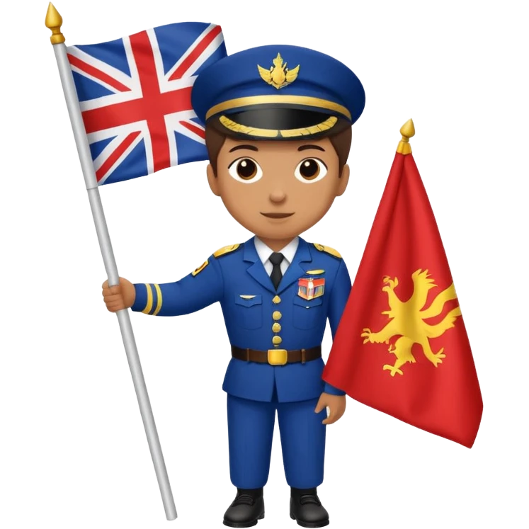 Flag Bearer kid emoji